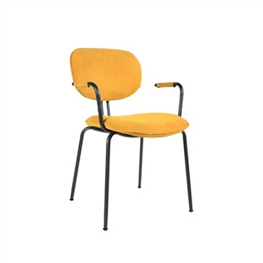 팔걸이가있는 편안한 레저 의자