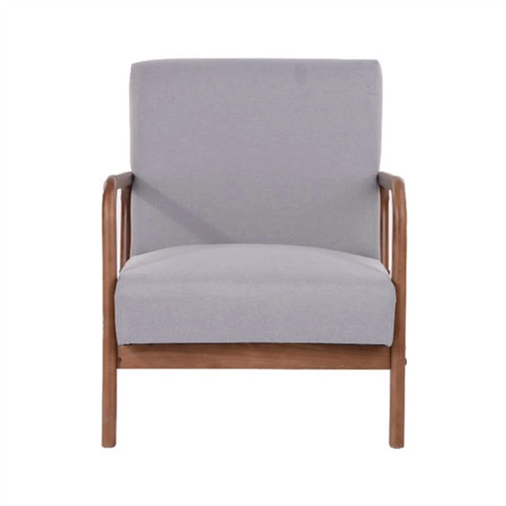레저용 의자 Mid Century Wood with Arms