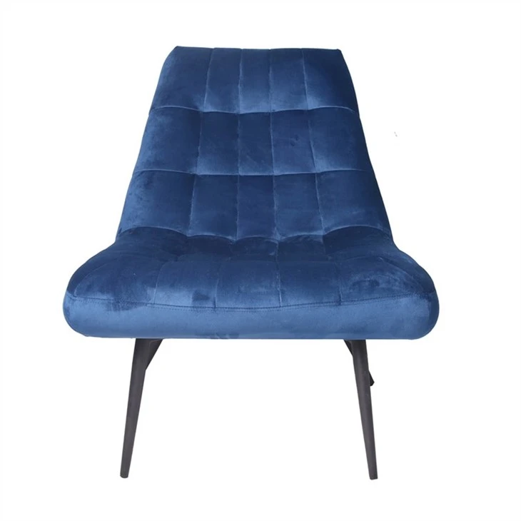 Velvet Cover Leisure Chair
