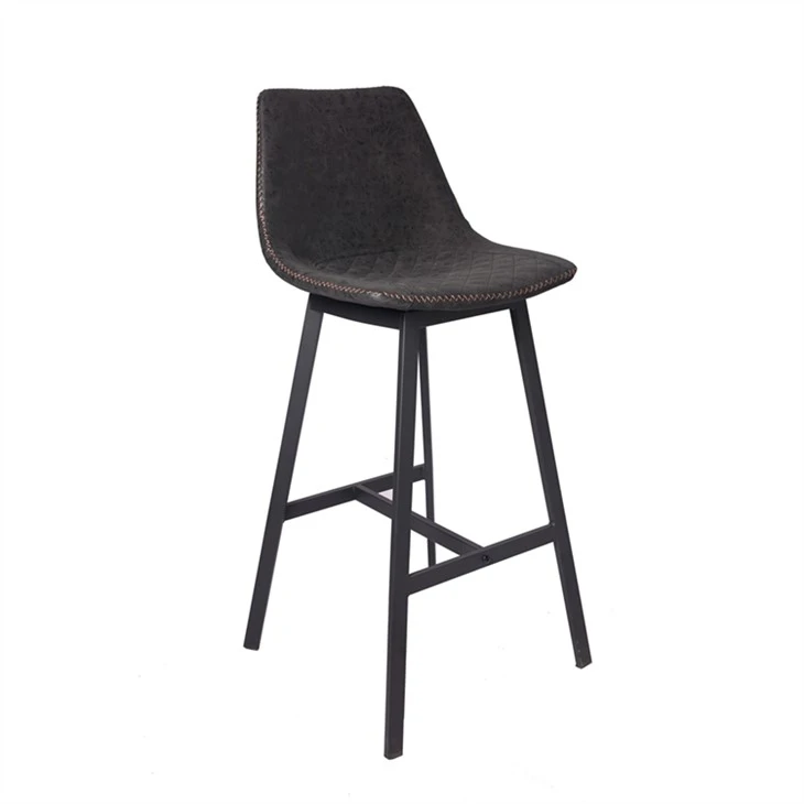 현대 바 의자 높은 덮개를 씌운 Barstools